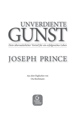 Unverdiente Gunst - Grace today Verlag