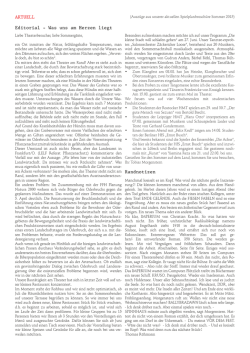 Editorial - Randnotizen