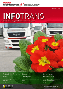 Infotrans 20 zum Nachlesen