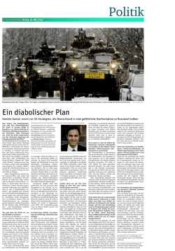 Ein diabolischer Plan