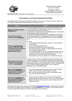 Informationen - STD Seibold Technische Dienste