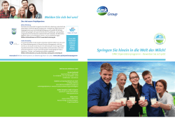 Der Flyer zum - DMK Deutsches Milchkontor GmbH