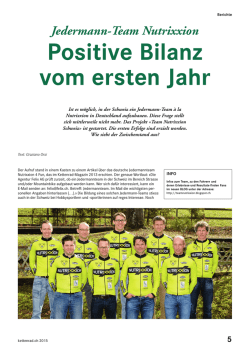 Jedermann-Team Nutrixxion