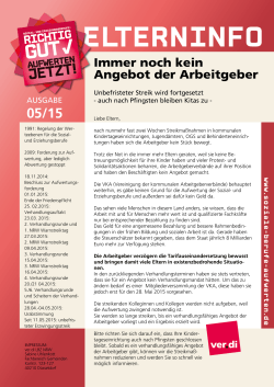 Immer noch kein Angebot der Arbeitgeber