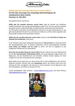 DORA oder Die sexuellen Neurosen unserer Eltern &ndash;