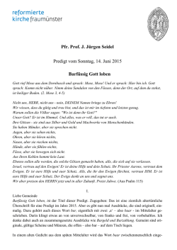 J.J. Seidel - 2. Mose 3.4-5