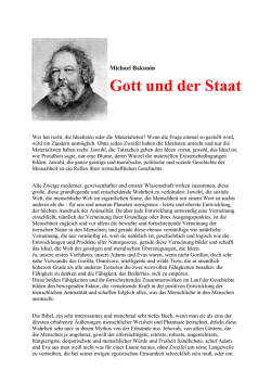 Gott und der Staat