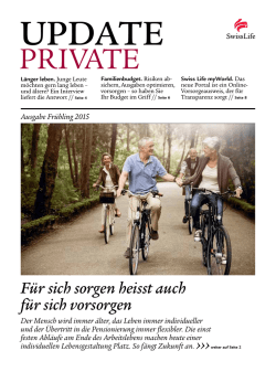UPDATE PRIVATE Frühling 2015