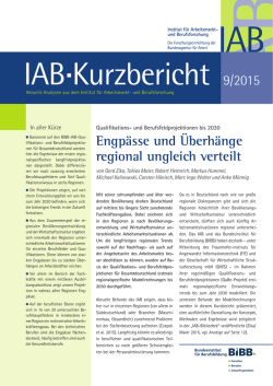 IAB-Kurzbericht