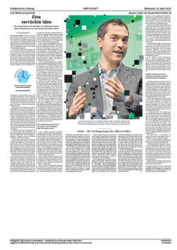 Porträt des Airbnb-Mitgründers Nathan Blecharczyk (15. April 2015)