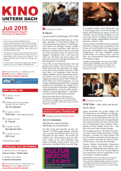 Herunterladen - Kino unterm Dach