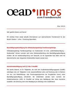 Newsletter 1/2015