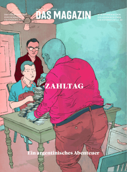 Das Magazin 18 vom 2. Mai 2015