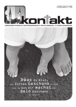 ist Gottes Geschenkan dich
