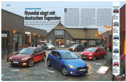 Hyundai siegt mit deutschen Tugenden