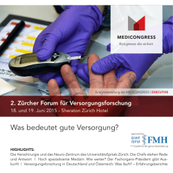 Programm  - MediCongress GmbH