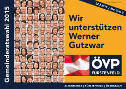 Weiterlesen… - ÖVP Stadtpartei Fürstenfeld