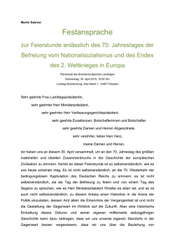 Festansprache