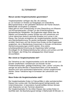 ELTERNBRIEF - Bildungsserver Mecklenburg