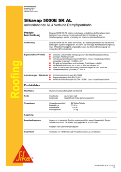 Sikavap 5000E SK AL - Sika Deutschland GmbH