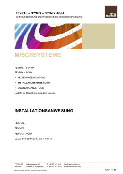 Installationsanweisung