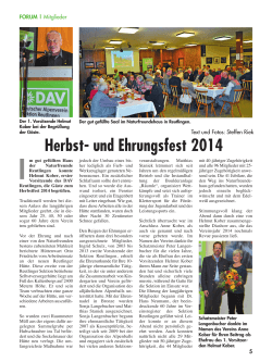 Herbst- und Ehrungsfest 2014 (S. 5-8)
