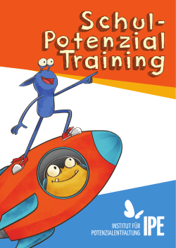 der Schulpotenzialtrainer Flyer zum