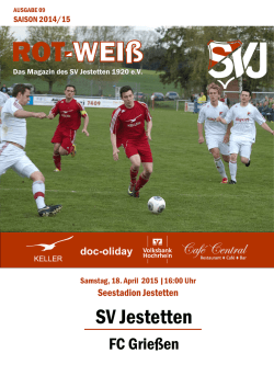 Downloads - SV Jestetten 1920