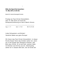 Rede als PDF laden - Internationaler Karlspreis zu Aachen