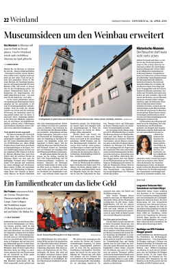 Ein Familientheater um das liebe Geld