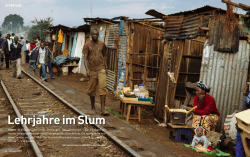 Lehrjahre im Slum