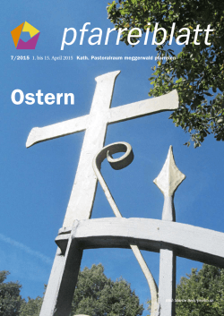 Pfarreiblatt-Ausgabe 07
