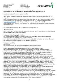 GV Unterlagen Maerz 2015