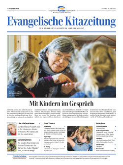 in der Evangelischen Kitazeitung 1/15