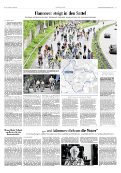 Hannover steigt in den Sattel