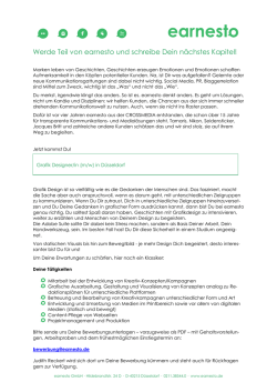 Grafik Designer (m/w)