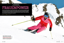 DSV skiTEST Lady Ski