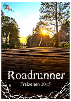Download: Freizeitenheft "Roadrunner"
