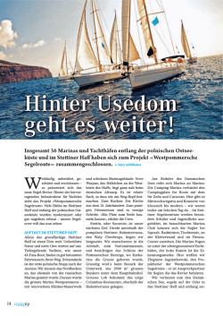Hinter Usedom geht es weiter! - DMC