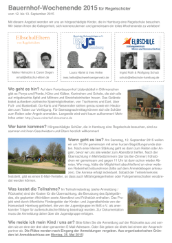 Informationssschreiben