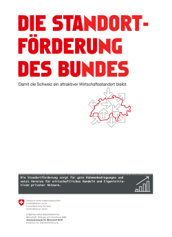 Die Standortf&ouml;rderung des Bundes