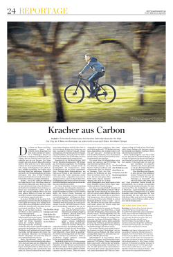 Kracher aus Carbon - Stuttgarter Zeitung 08/04/2015