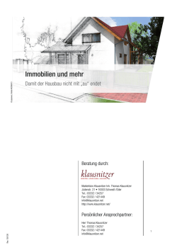 Immobilien und mehr