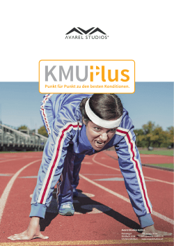 KMU Plus Broschüre