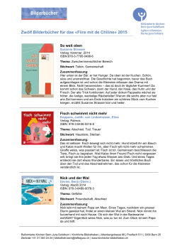 Bücherliste 2015 (PDF-Download)