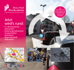 Jetzt wird`s rund: - WG Stromberg Zaberg&auml;u