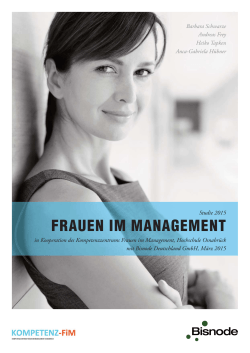Frauen im Management 2015