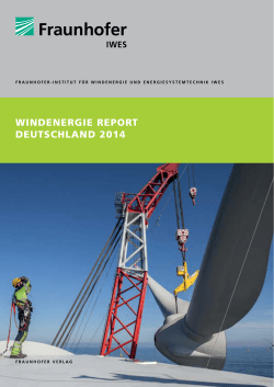 windenergie report deutschland 2014