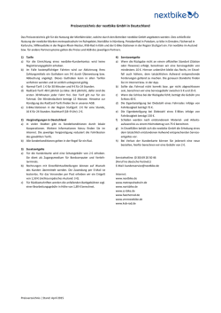 aktuelle Preisliste