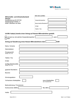 Hessen-Mikrodarlehen